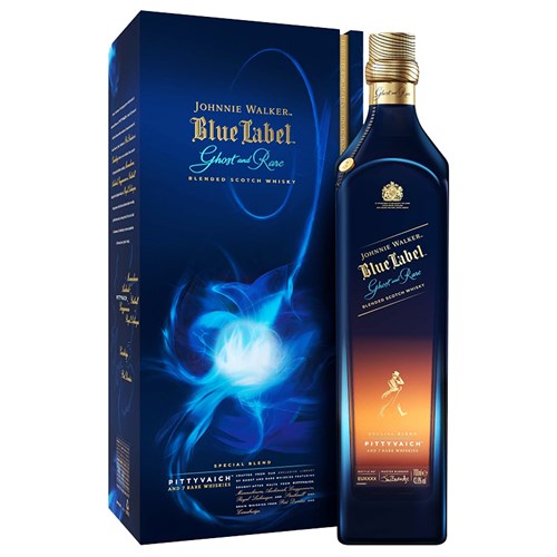 Johnnie Walker Blue Label Ghost and Rare Pittyvaich Whisky 70cl - Top Choice